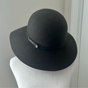 Tory Burch Brown Felt Hat Wide Brim